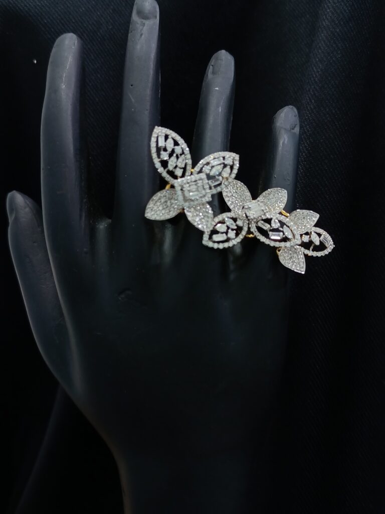 3 Finger Cocktail Ring
