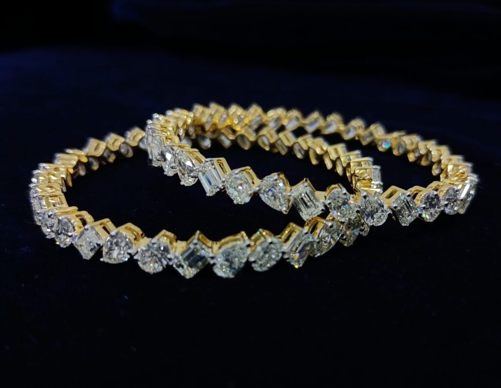 Mixed Shape Grandeur Bracelet