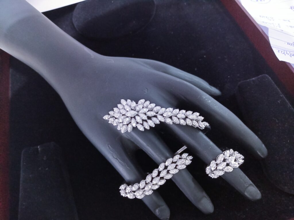 Diamond Blossom Ring