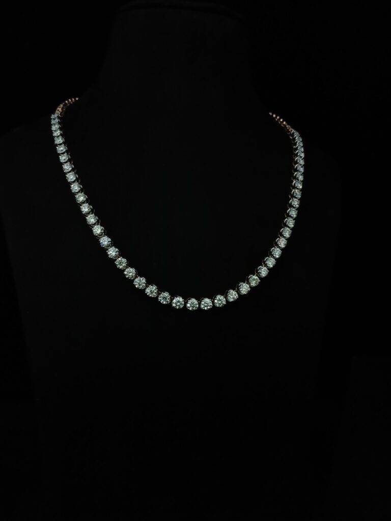 Single Line Sparkle Necklace