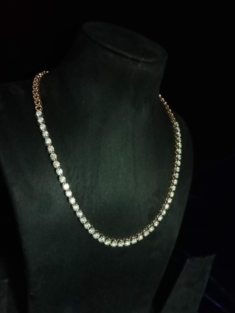 Single Line Sparkle Necklace
