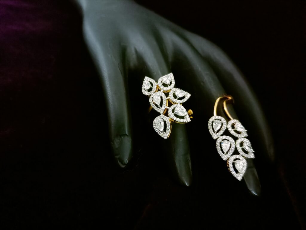 2 Finger Fusion Cocktail Ring
