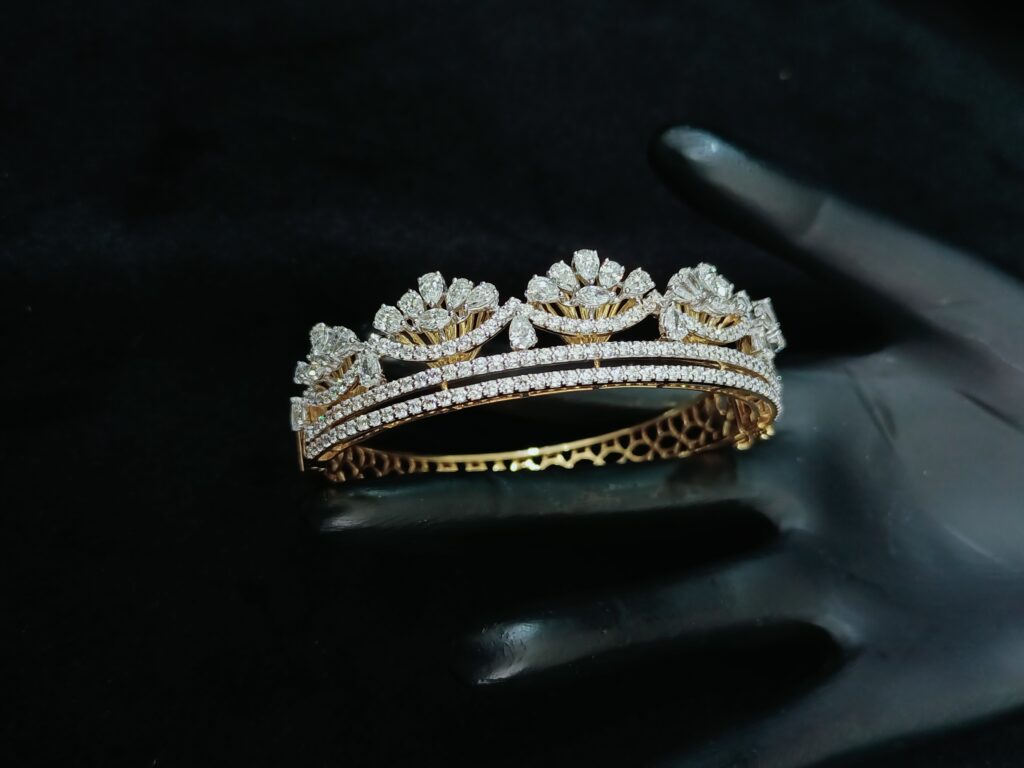 Diamond Cascade Bracelet