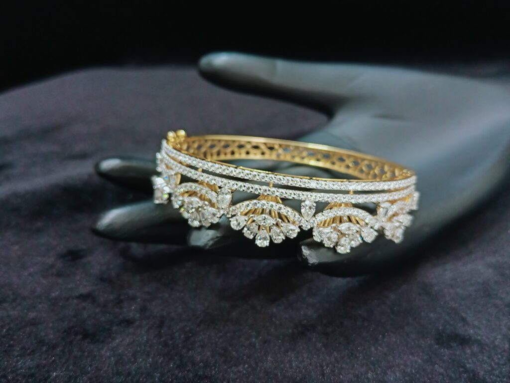 Diamond Cascade Bracelet