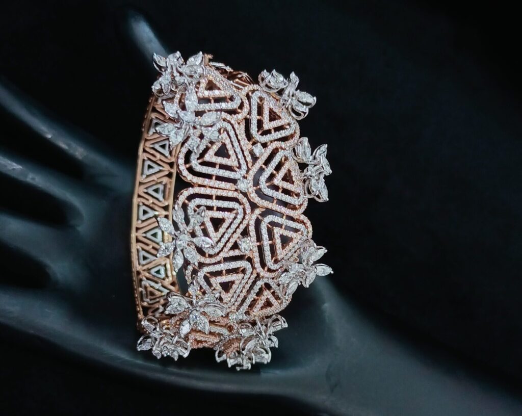 Rose Gold Diamond Whisper Bracelet