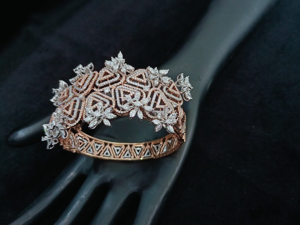 Rose Gold Diamond Whisper Bracelet