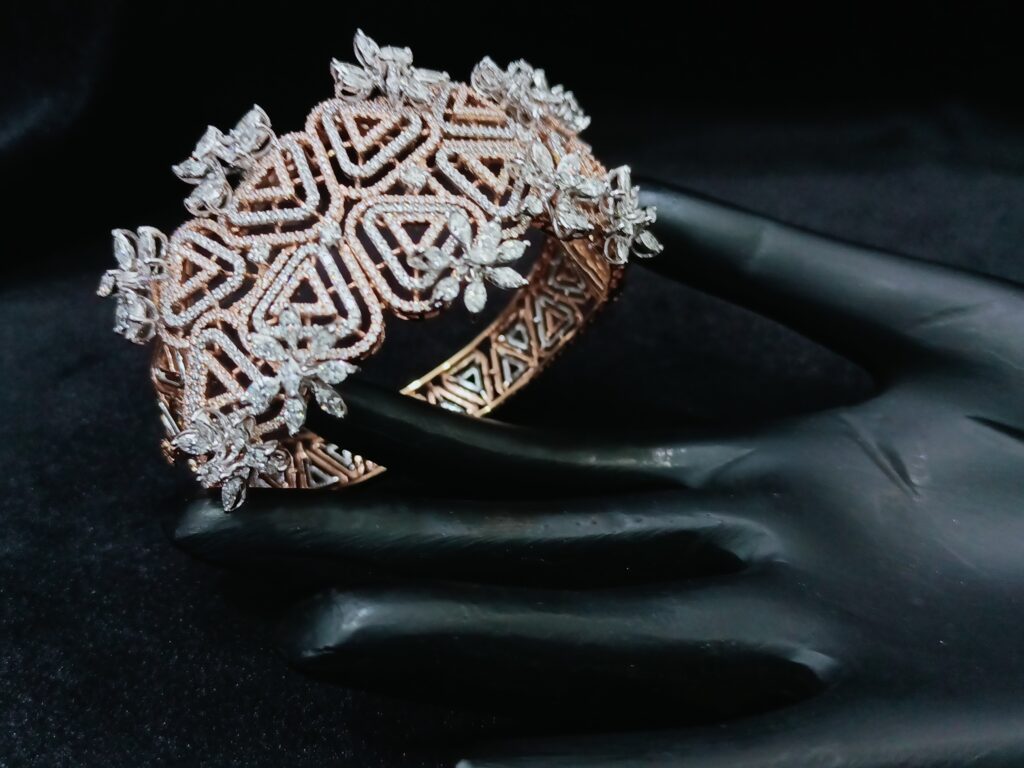 Rose Gold Diamond Whisper Bracelet
