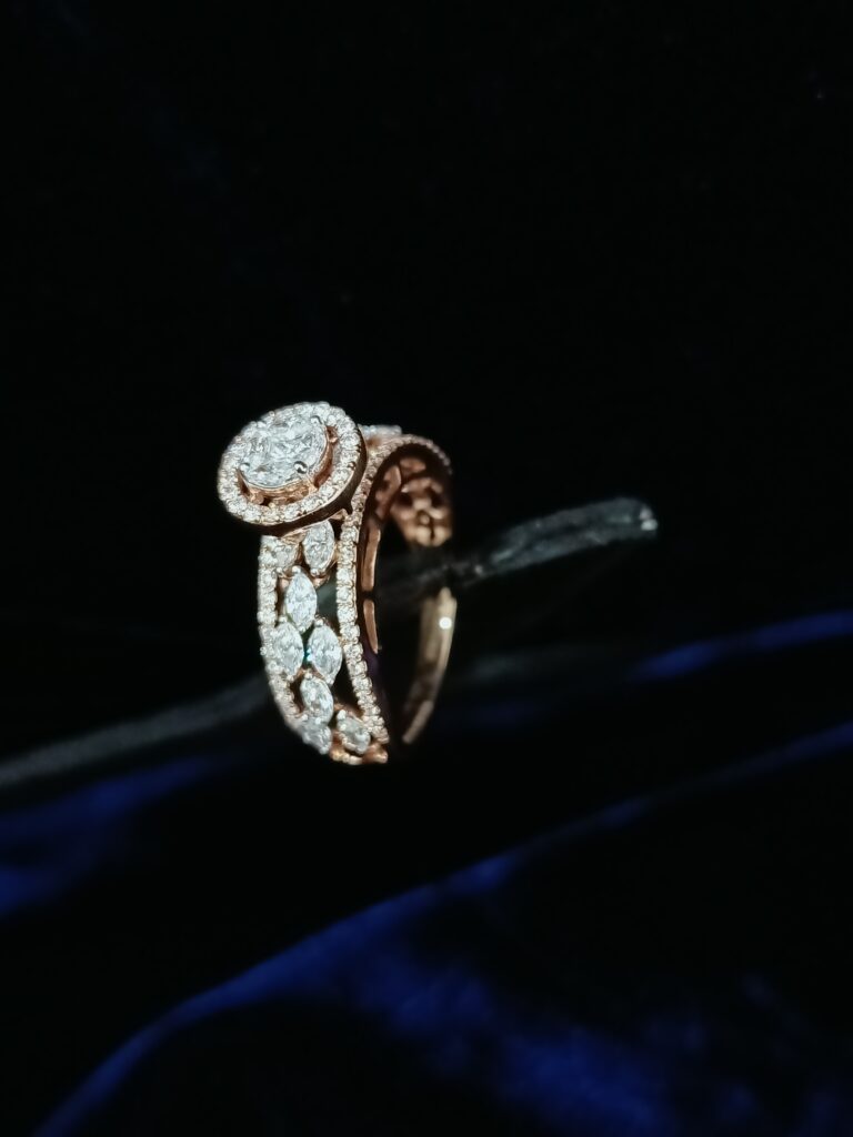 Bride's Halo Ring