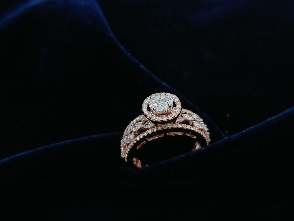 Bride's Halo Ring