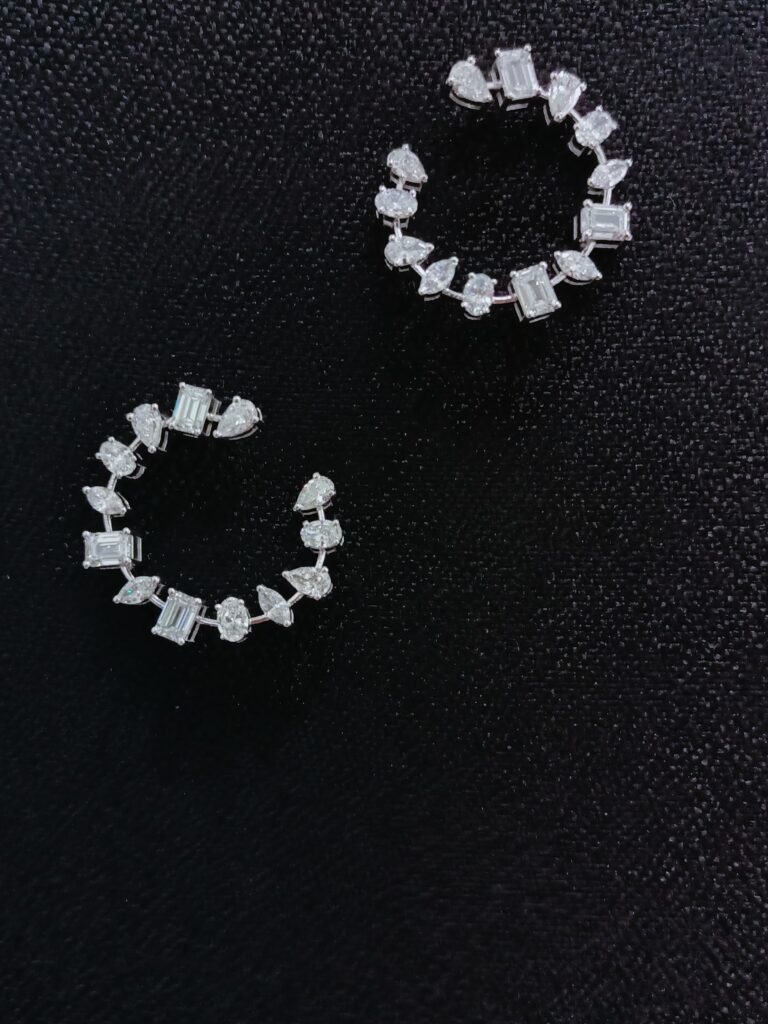 Mixed Shaped Charm Hoops