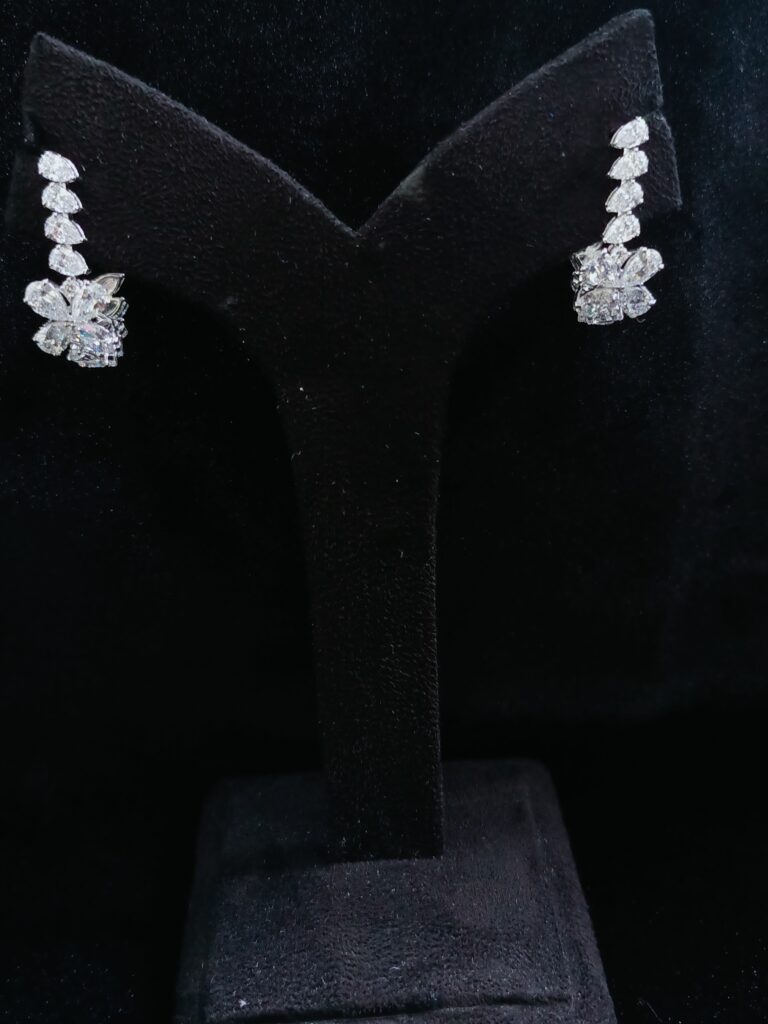 Floral Drop Earrings