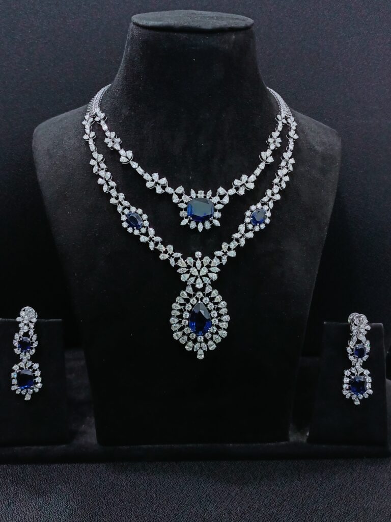 Royal Blue Empress Necklace