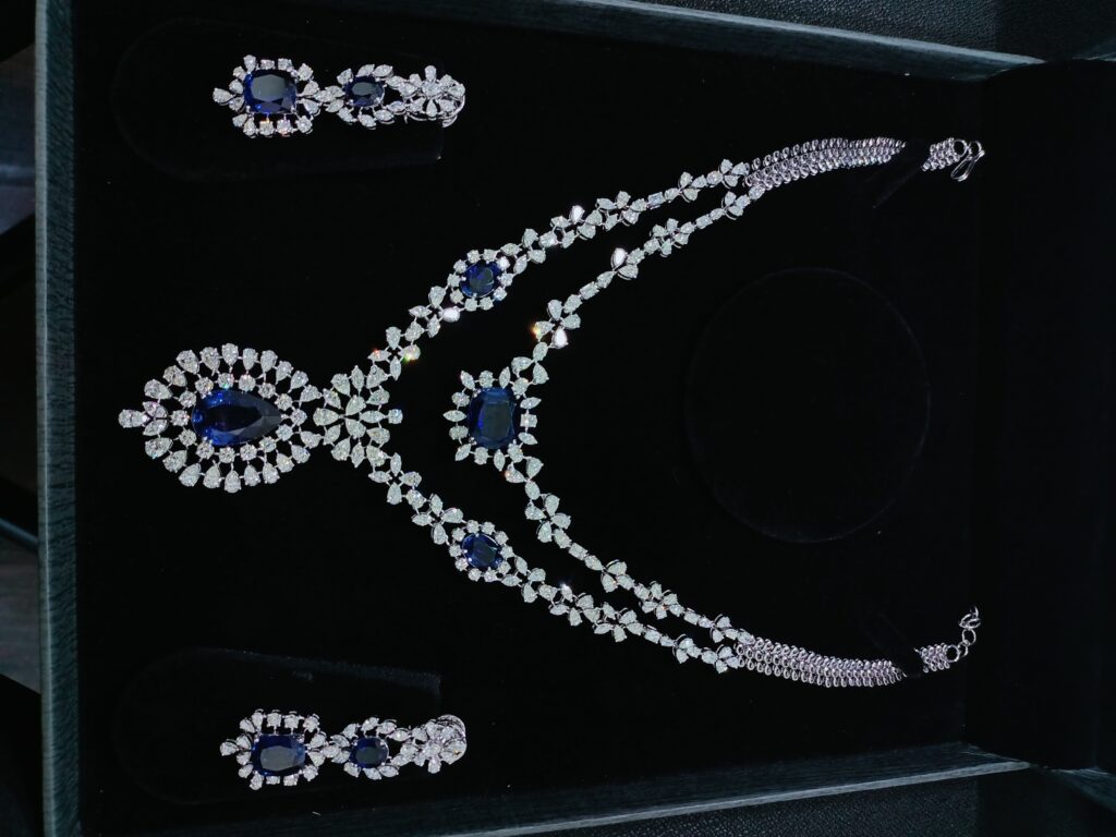 Royal Blue Empress Necklace