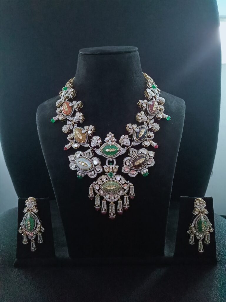Fusion Polki Earrings