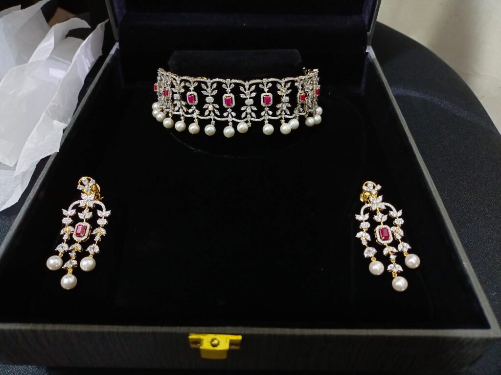 Radiance Pearl Choker Necklace