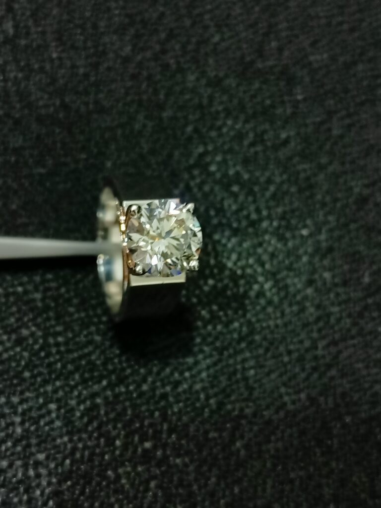 Men's Engagement Solitaire Ring