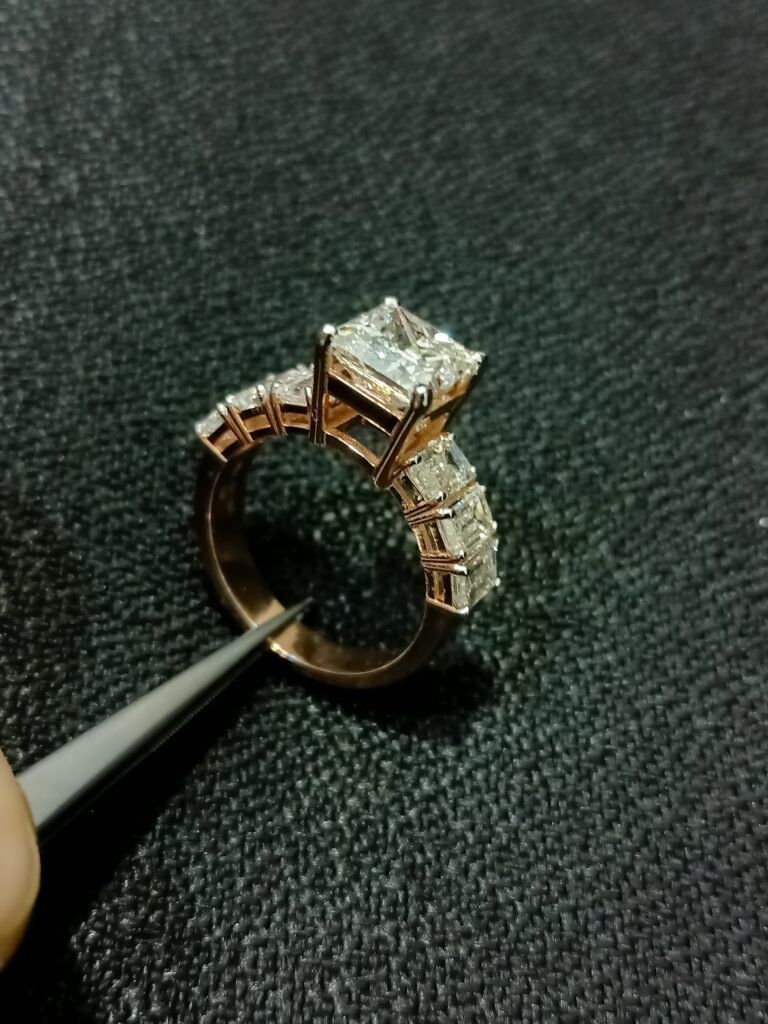 Princess Icon Solitaire Ring