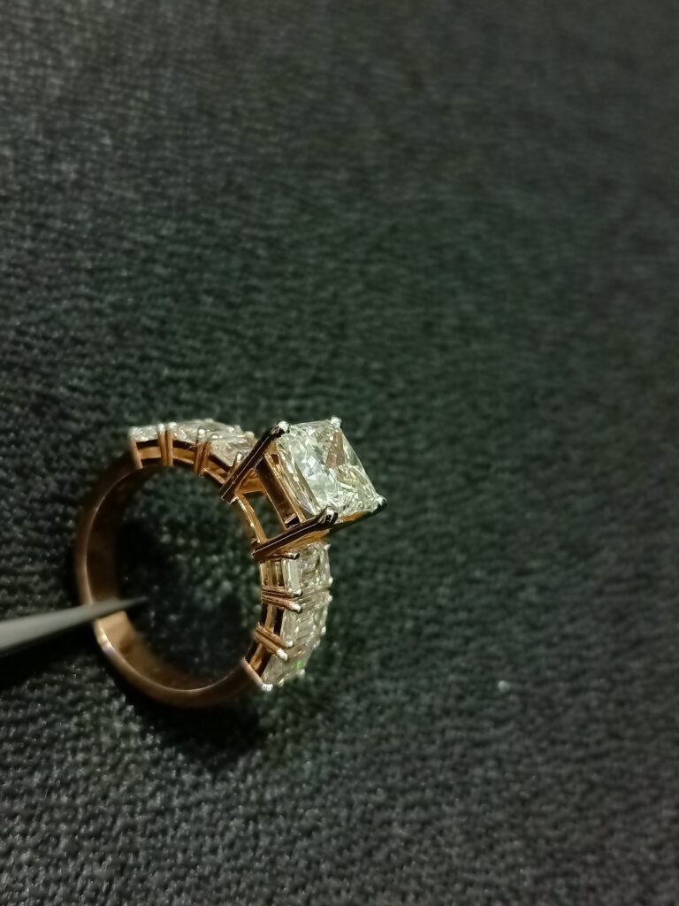 Princess Icon Solitaire Ring