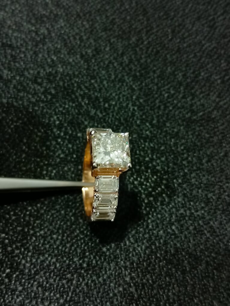 Princess Icon Solitaire Ring