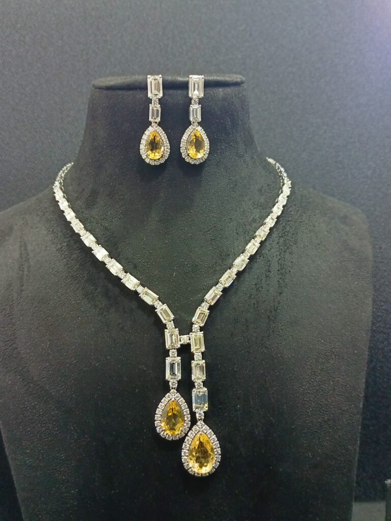 Emerald Sunshine Necklace