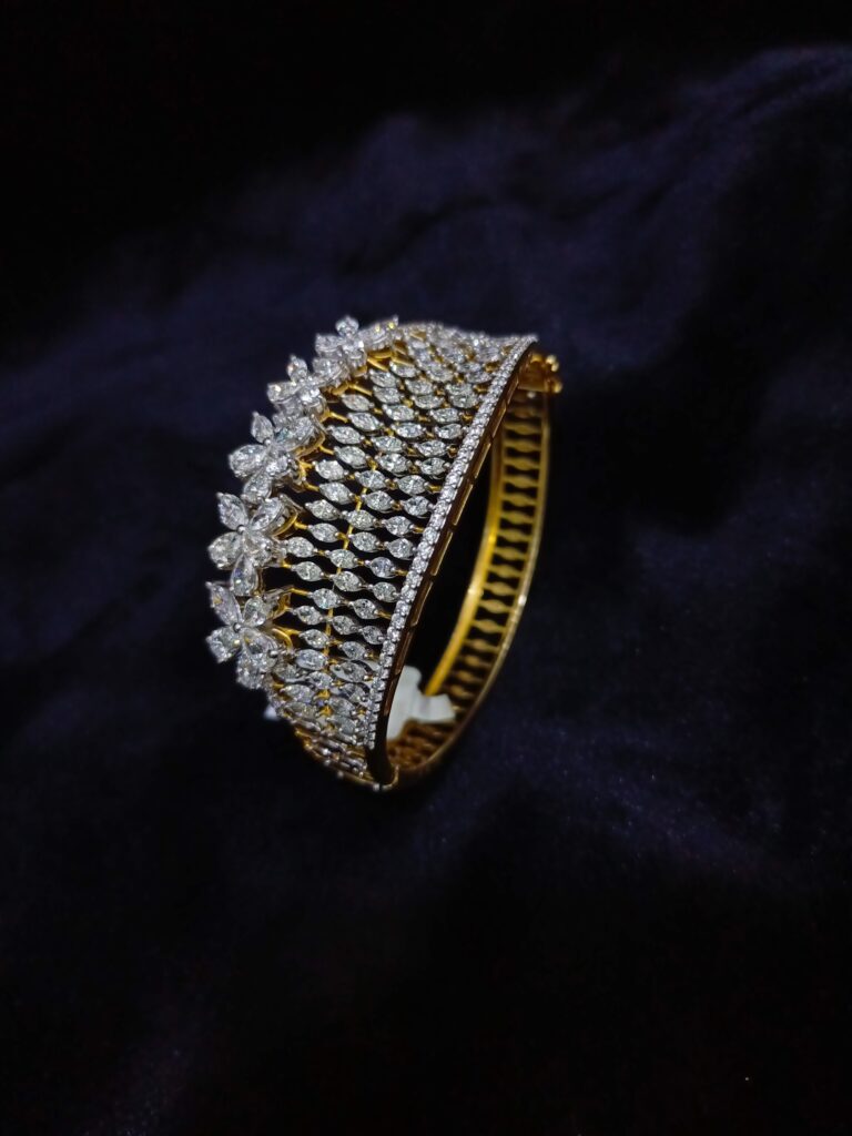 Diamond Ribbon Bracelet