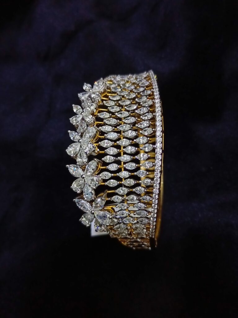 Diamond Ribbon Bracelet