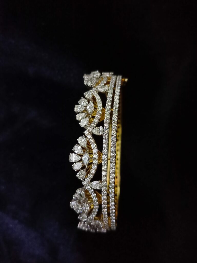 Diamond Cascade Bracelet