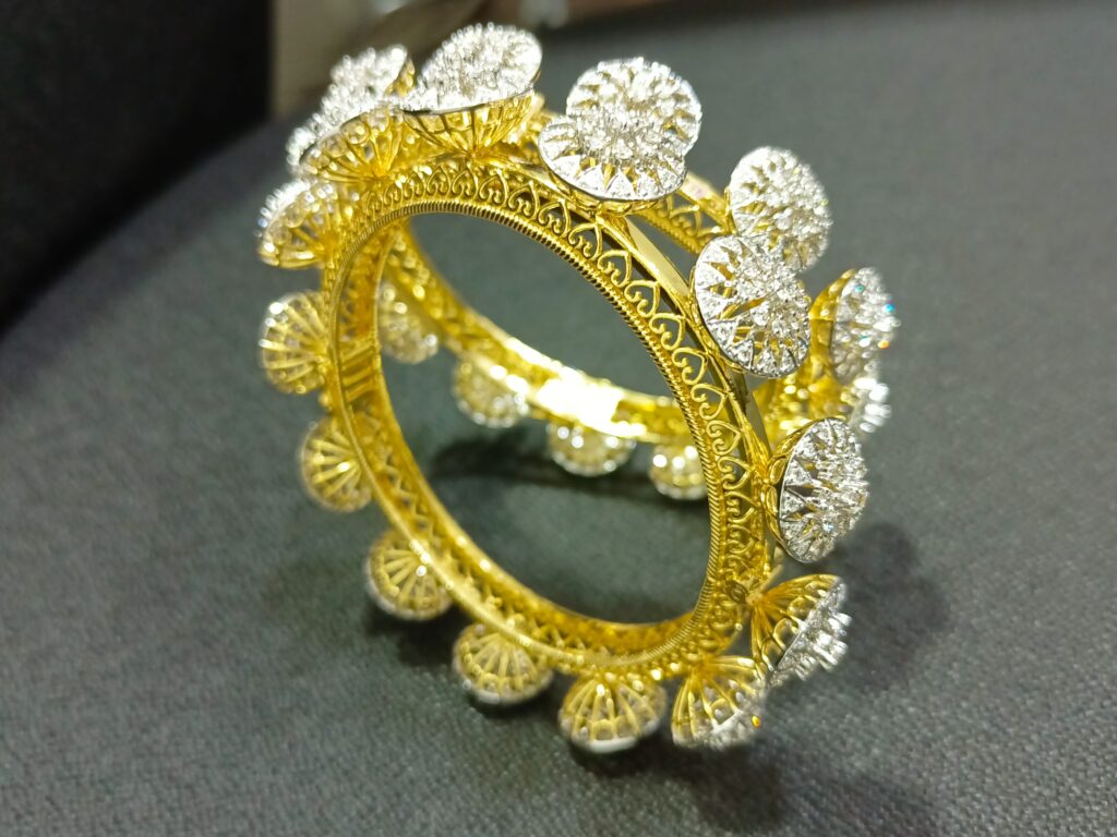 Golden Pacheli Bangles