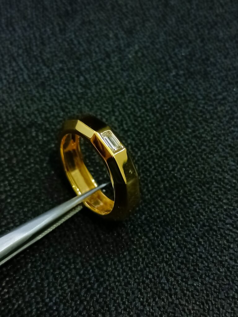 Men's Gold Sunshine Ring