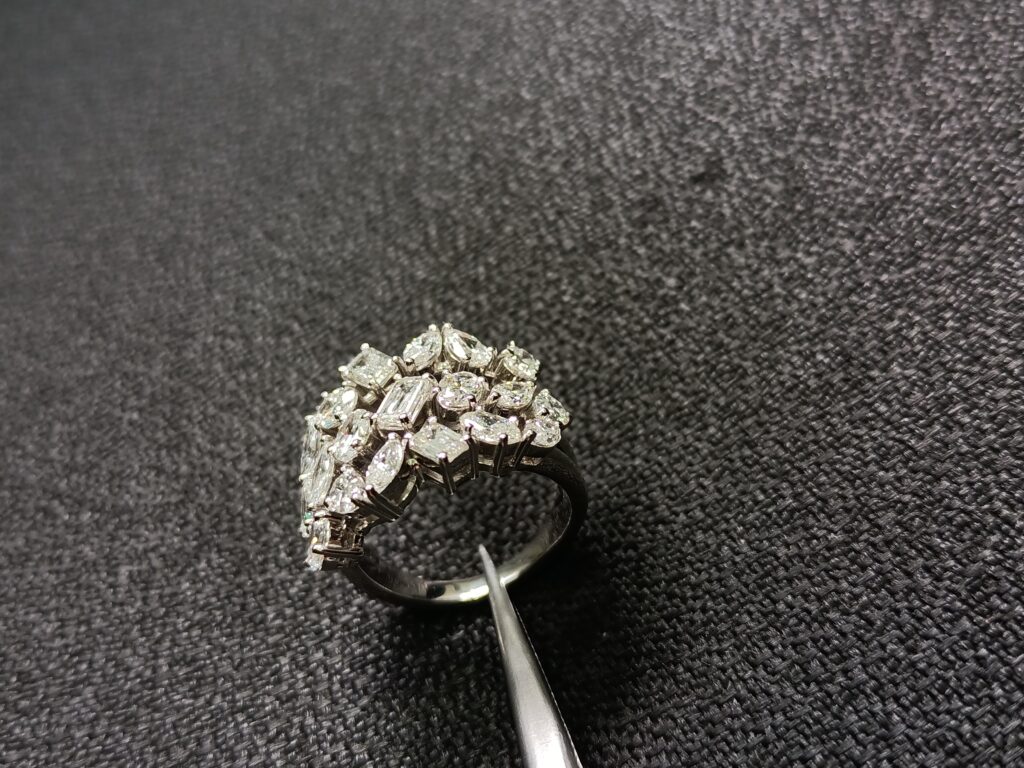 Mixed Shape Charm Ring