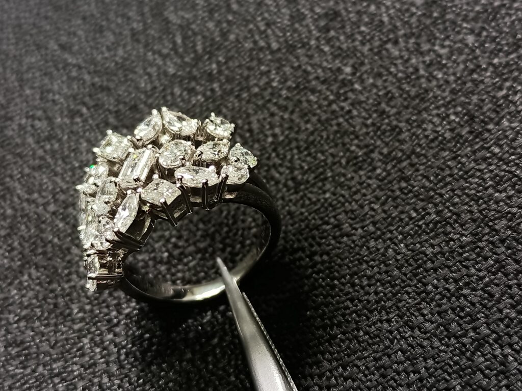 Mixed Shape Charm Ring
