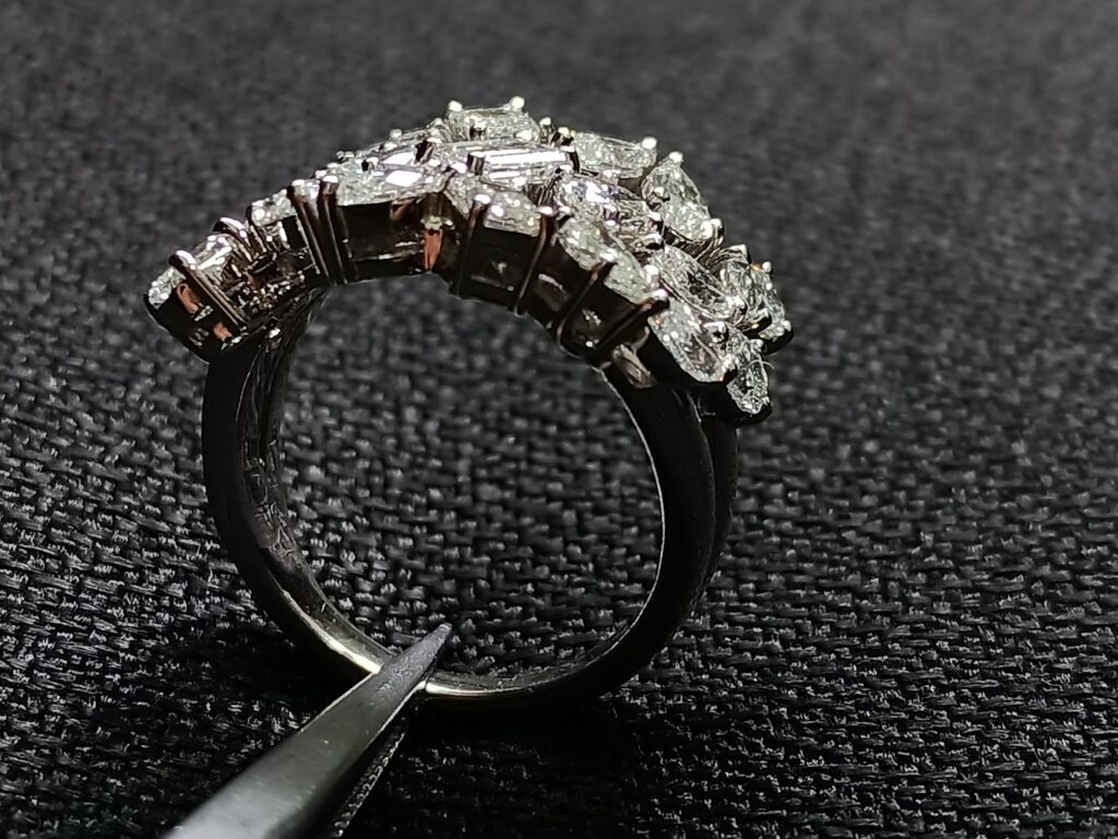 Mixed Shape Charm Ring